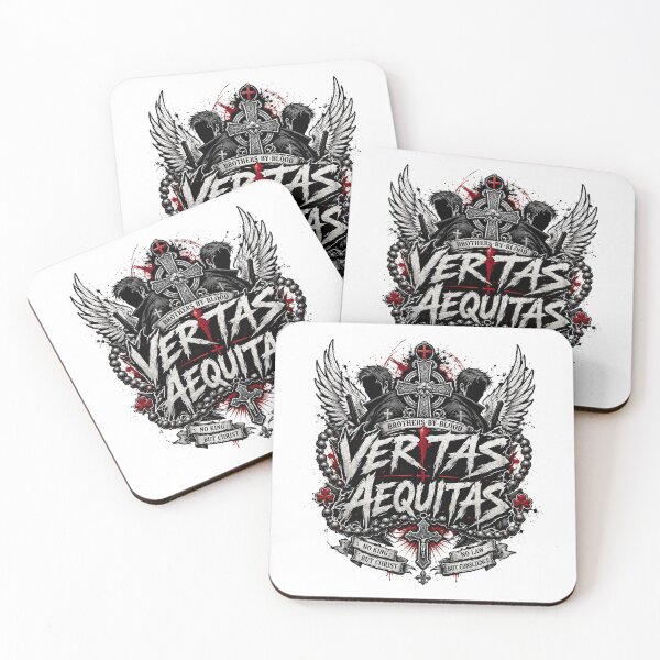 Item preview, The Boondock Saints, The Boondock Saints Veritas Aequitas Brotherhood Gothic Fan Art designed and sold by graphic-genie.