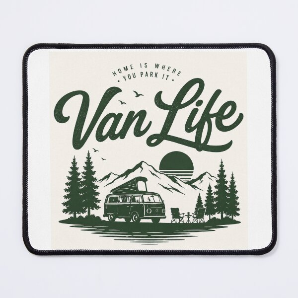 Item preview, Van Life Australia Home Is Where You Park It Kombi Camping designed and sold by Yellowriversss.