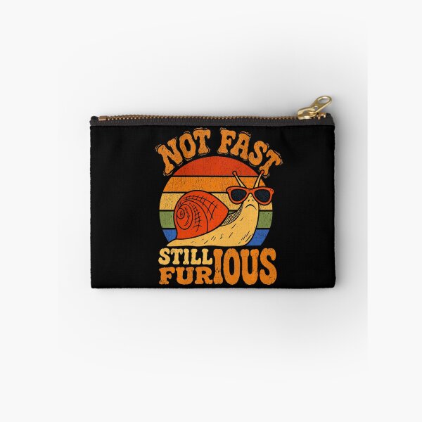Item preview, Not Fast Still Furious Funny Retro Snail designed and sold by NoeValdric.