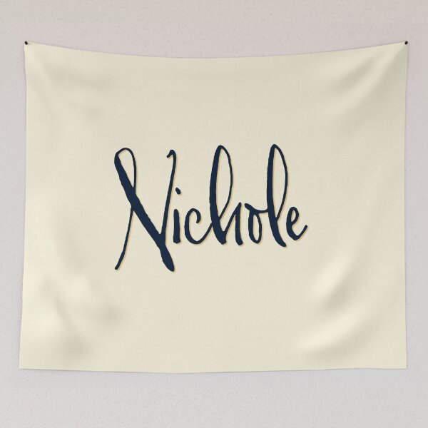 Item preview, NICHOLE personalized type design designed and sold by CharlottePlaceArt.