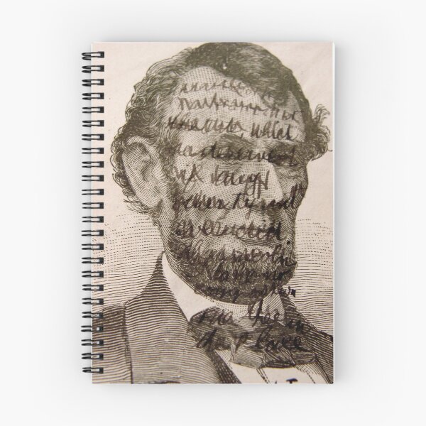 Item preview, 1891 Abraham Lincoln Engraving Handwriting History Ephemera Print designed and sold by HistoryDesigns.