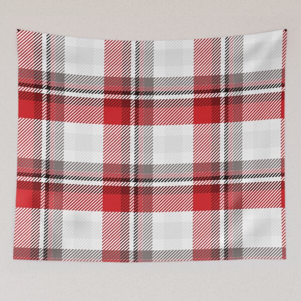 Item preview, Red Black Plaid Tartan Pattern designed and sold by Zaya_art.