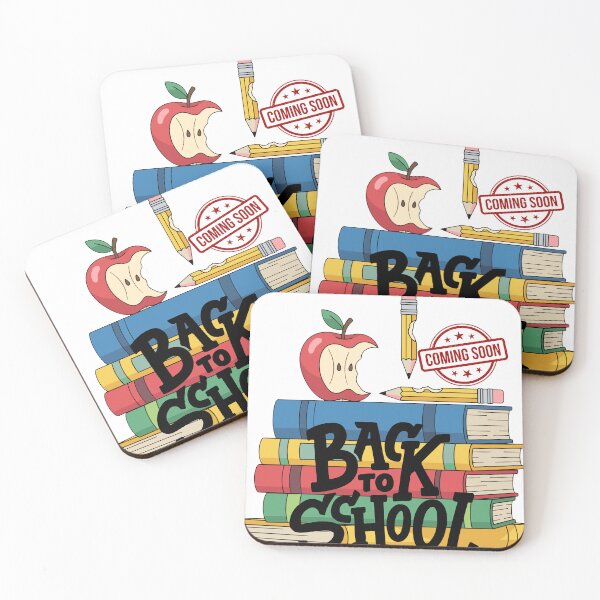 Item preview, Back to School Books Apple and Pencils Coming Soon designed and sold by Marcin Dabski.