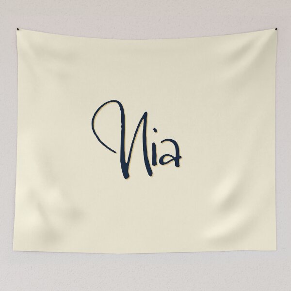 Item preview, NIA personalized type design designed and sold by CharlottePlaceArt.