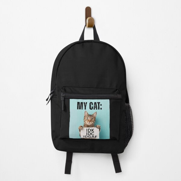 Item preview, Cat Lovers IDK IDC IDGAF Funny designed and sold by Kaibosh21.