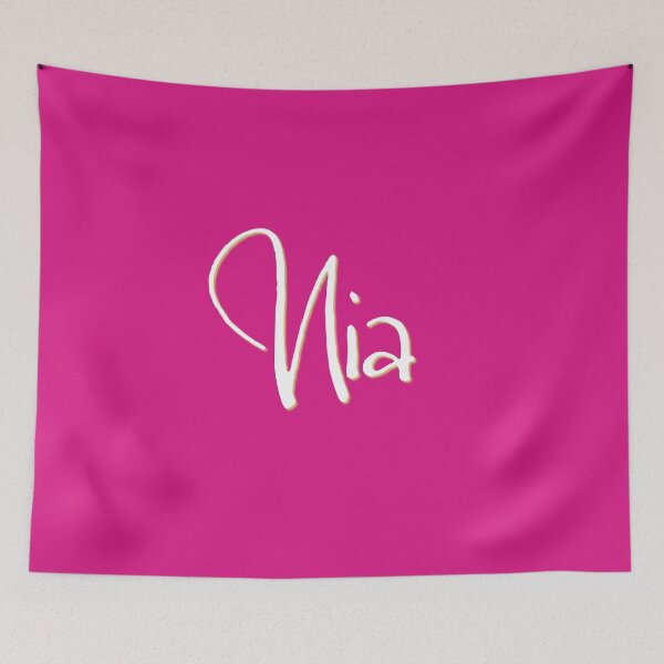 Item preview, NIA personalized type design designed and sold by CharlottePlaceArt.