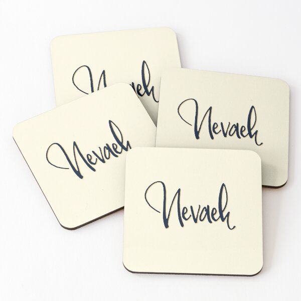 Item preview, NEVAEH personalized type design designed and sold by CharlottePlaceArt.