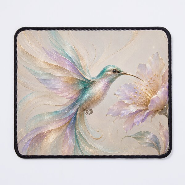 Item preview, Ethereal Hummingbird and Lilac designed and sold by aurelixagency.