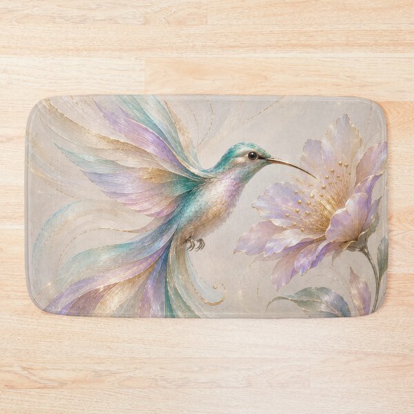Item preview, Ethereal Hummingbird and Lilac designed and sold by aurelixagency.