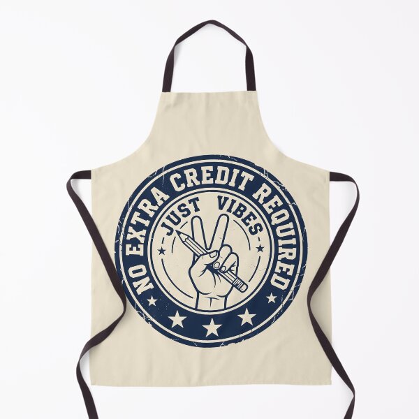 Item preview, No Extra Credit Required - Teacher Student Back To School designed and sold by SplashTastic.