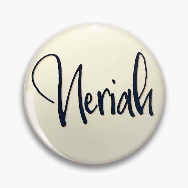 Item preview, NERIAH personalized type design designed and sold by CharlottePlaceArt.