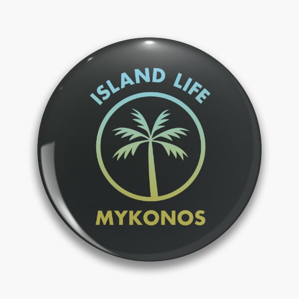 Item preview, Island Life Mykonos designed and sold by shopnojams.