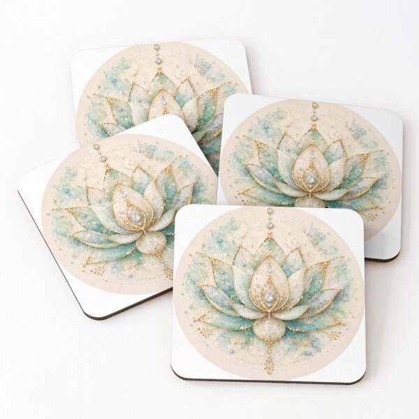 Item preview, Sacred Lotus Mandala Elegance designed and sold by aurelixagency.