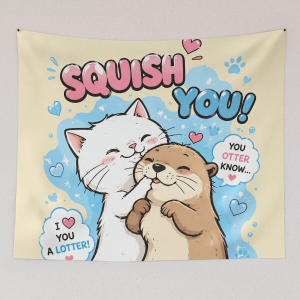 Item preview, otter cat designed and sold by aliraweb.