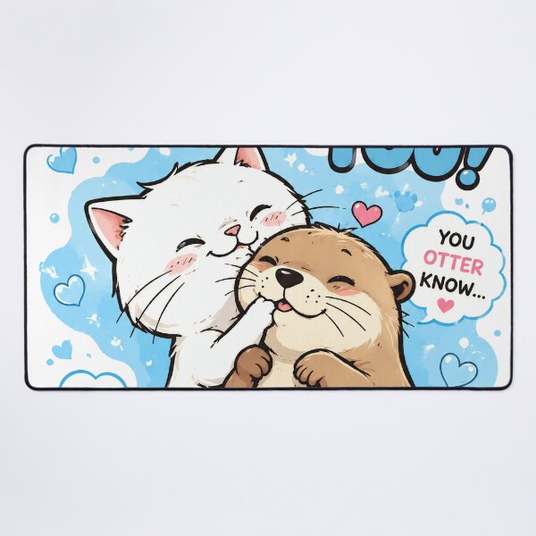 Item preview, otter cat designed and sold by aliraweb.