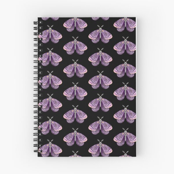 Item preview, Whimsical Purple Moth Watercolor designed and sold by eves_aquadreams.