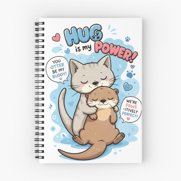 Item preview, hugging cat designed and sold by aliraweb.