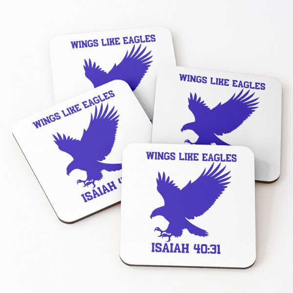 Item preview, Wings Like Eagles Isaiah 40:31 designed and sold by HillC1985.