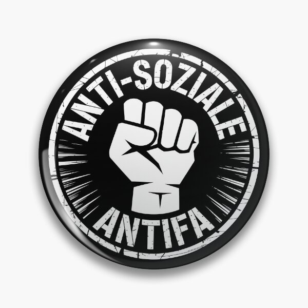 Item preview, Anti-Soziale Antifa - Linke Antifaschismus Merch designed and sold by LoFizzy.