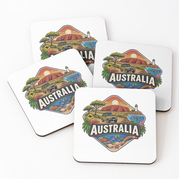 Item preview, Australia designed and sold by StackedPixels.