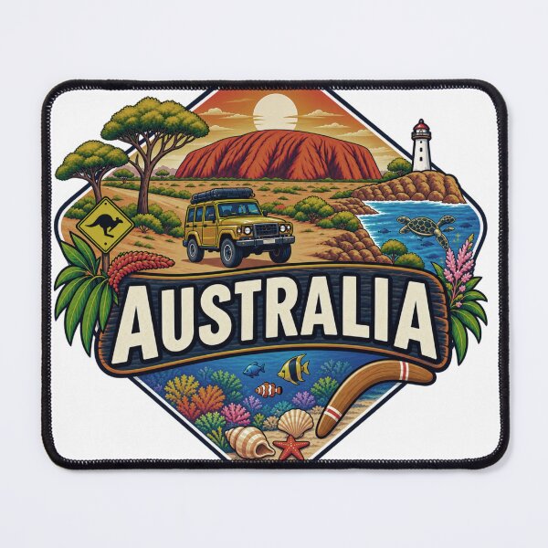 Item preview, Australia designed and sold by StackedPixels.