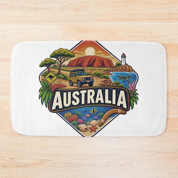 Item preview, Australia designed and sold by StackedPixels.
