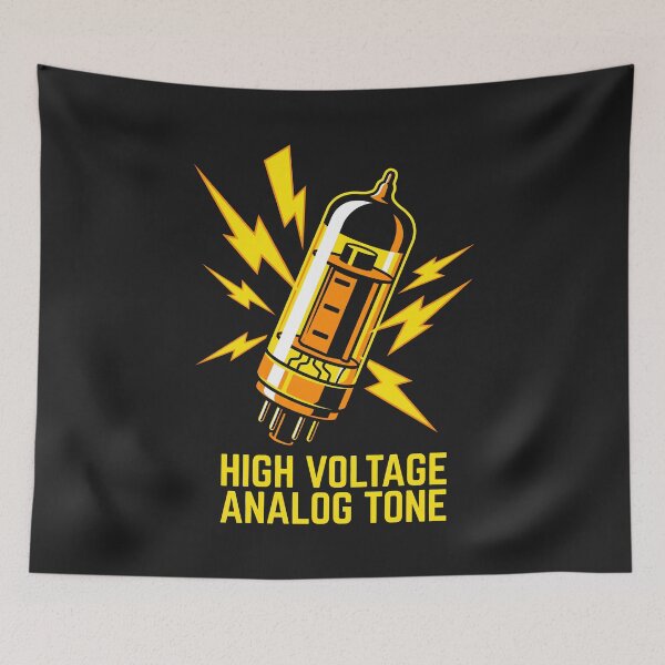 Item preview, High Voltage Analog Tone - Vacuum Tube Audiophile Vintage Audio designed and sold by SplashTastic.