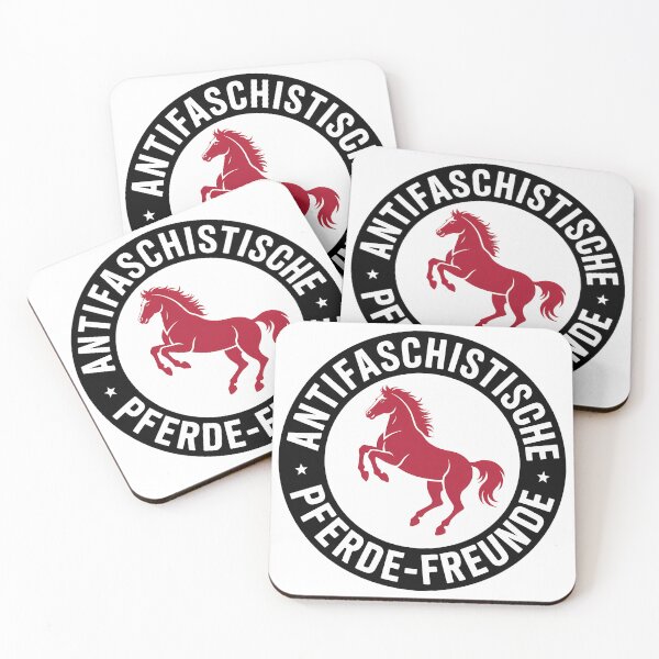 Artikelvorschau, Antifaschistische Pferde Freunde - Linke Antifaschismus Merch entworfen und verkauft von LoFizzy.