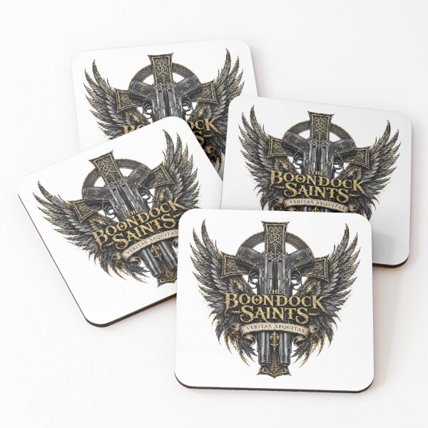 Item preview, The Boondock Saints, The Boondock Saints Veritas Aequitas Gothic Wings Fan Art designed and sold by graphic-genie.