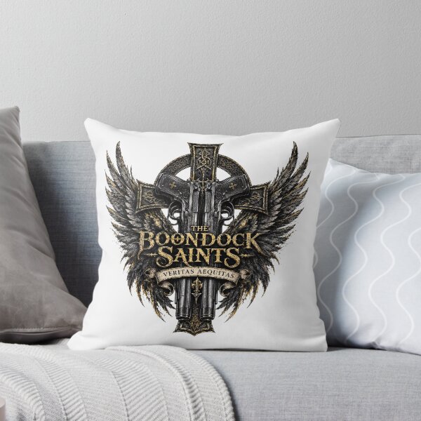 Item preview, The Boondock Saints, The Boondock Saints Veritas Aequitas Gothic Wings Fan Art designed and sold by graphic-genie.