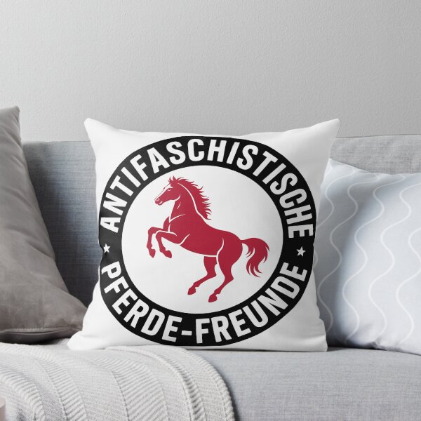 Item preview, Antifaschistische Pferde Freunde - Linke Antifaschismus Merch designed and sold by LoFizzy.