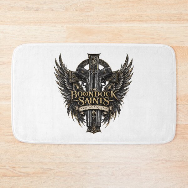 Item preview, The Boondock Saints, The Boondock Saints Veritas Aequitas Gothic Wings Fan Art designed and sold by graphic-genie.