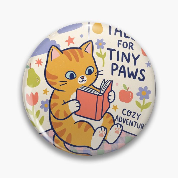Item preview, Cute Orange Tabby Reading a Book – Cozy Book Lover Cat designed and sold by Cherry Dreams.