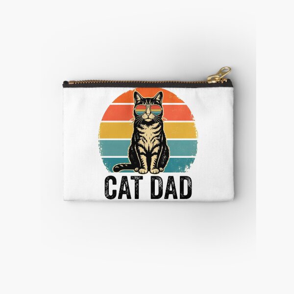Item preview, Cat Dad Retro Sunset Cool Sunglasses Tabby Feline designed and sold by OlyvieArt.