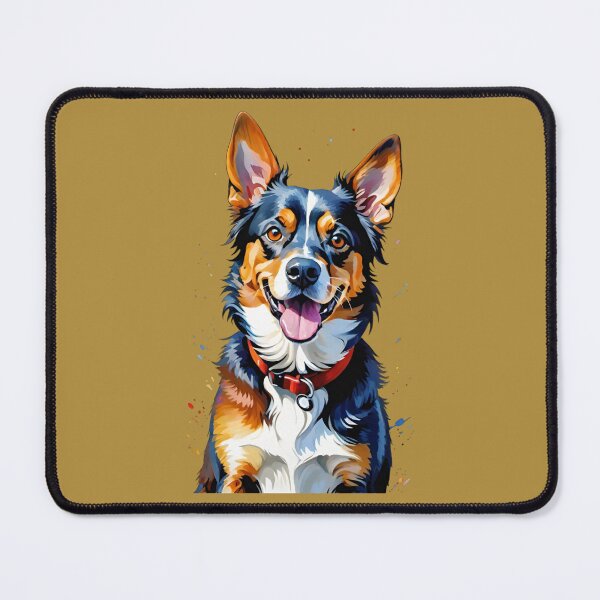 Item preview, Happy Smiling Dog Splatter Paint Graphic designed and sold by AlxVel.