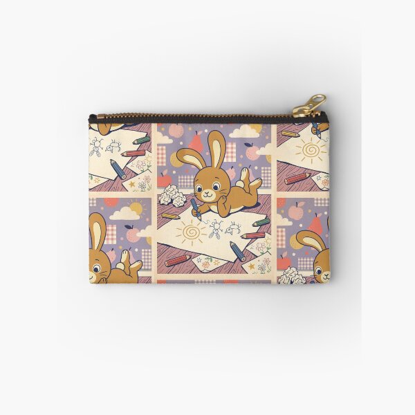 Item preview, Cute Brown Bunny Drawing – Whimsical Artist Rabbit Illustration designed and sold by Cherry Dreams.
