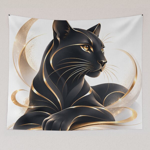 Item preview, black puma designed and sold by aurelixagency.