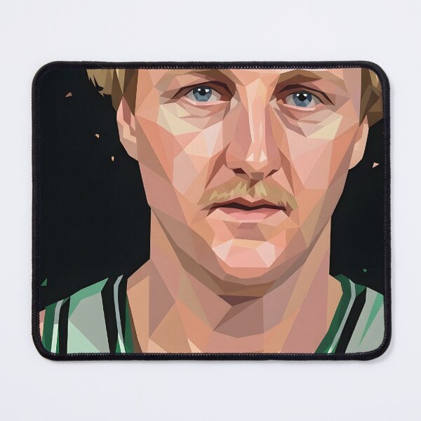 Item preview, Larry Bird Lowpoly Style designed and sold by masamunekarang.