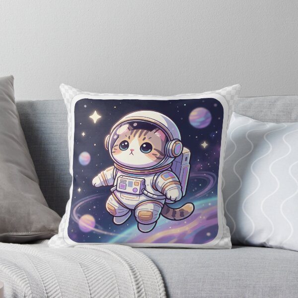 Item preview, Kawaii Space Kitty Astronaut Dream designed and sold by Wongvian.