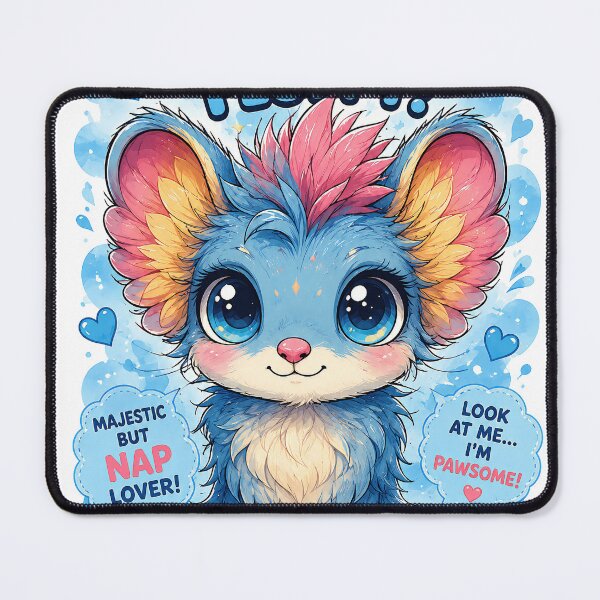 Item preview, fluffy creature designed and sold by aliraweb.
