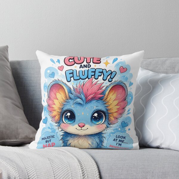 Item preview, fluffy creature designed and sold by aliraweb.