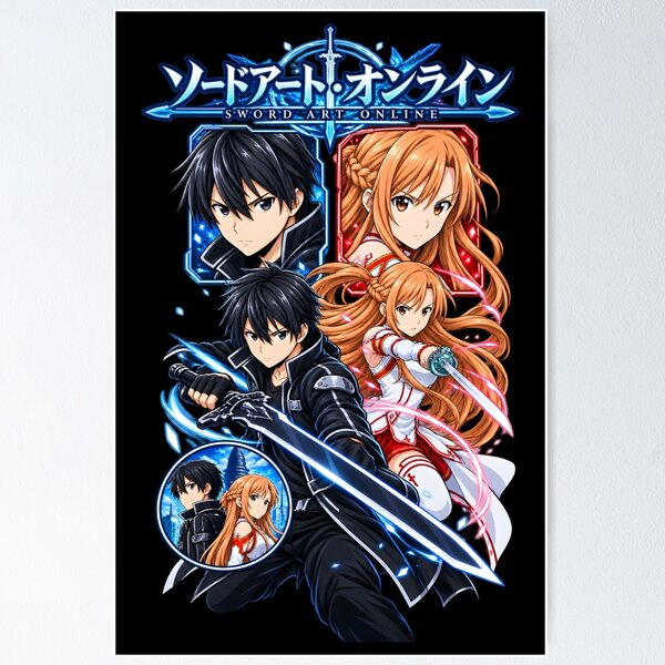 Item preview, Sword art online anime characters designed and sold by ning-lucky.