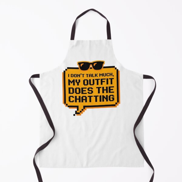 Item preview, My Outfit Does The Chatting Sarcastic Quote Funny Slogan designed and sold by KhAIa Reeve Art Studio.