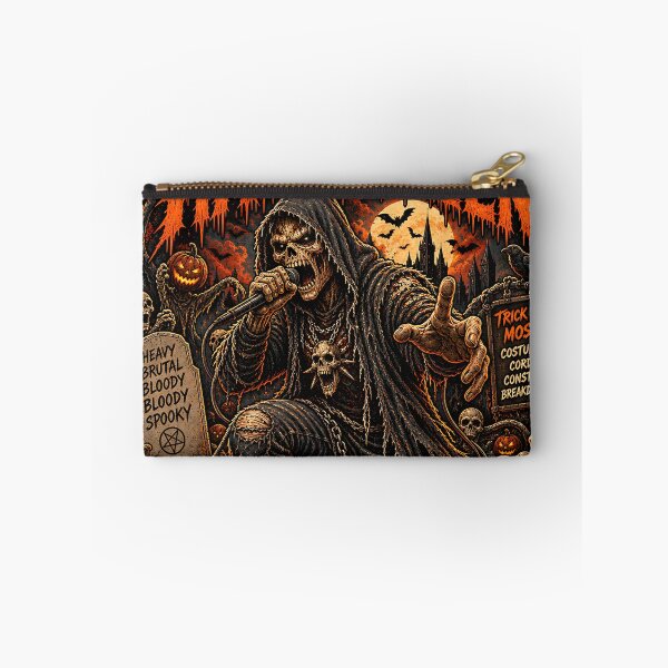Item preview, Metal Halloween Trick or Mosh designed and sold by SpectacledBoi.