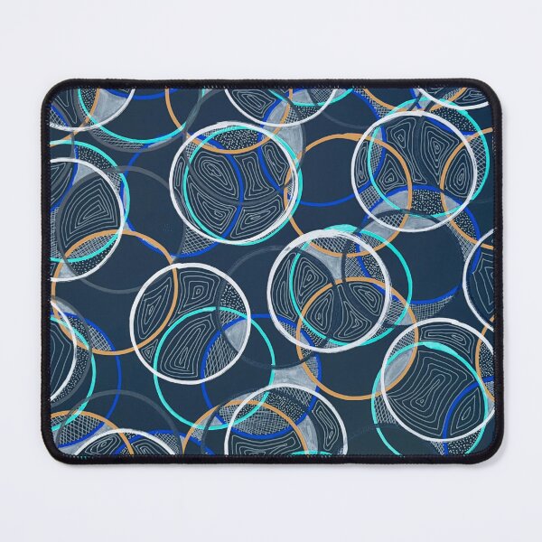 Item preview, Dark Blue Inverted Science-inspired Microscope Geometric Design designed and sold by Honeybee Cameron.