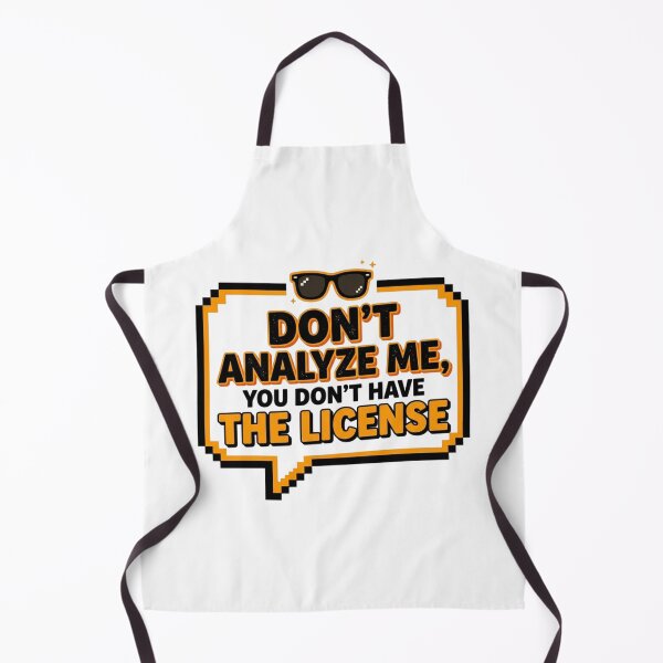 Item preview, Dont Analyze Me Sarcastic Quote Funny Slogan designed and sold by KhAIa Reeve Art Studio.