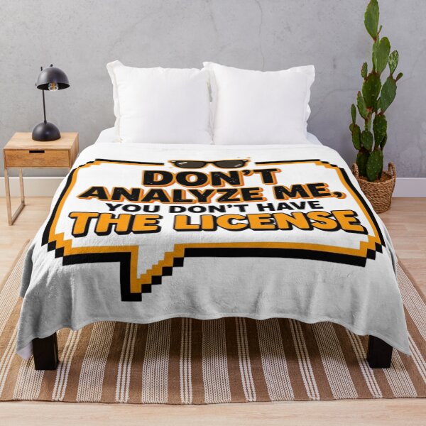 Item preview, Dont Analyze Me Sarcastic Quote Funny Slogan designed and sold by KhAIa Reeve Art Studio.