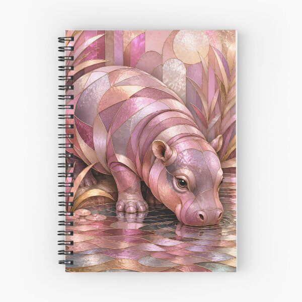Item preview, Pink Art Deco Rhino designed and sold by aurelixagency.