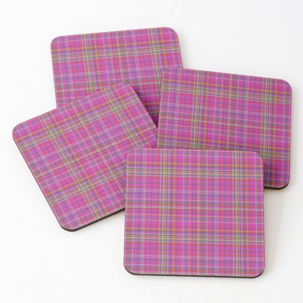 Item preview, Neon Pink Plaid Tartan Pattern designed and sold by Zaya_art.