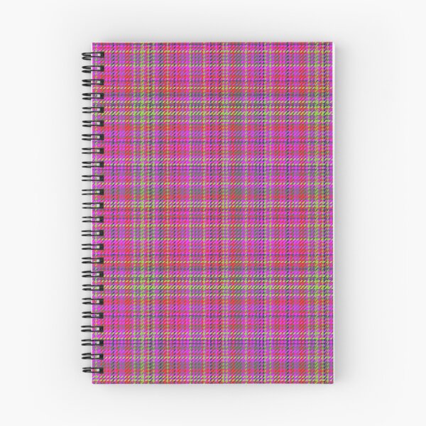 Item preview, Neon Pink Plaid Tartan Pattern designed and sold by Zaya_art.